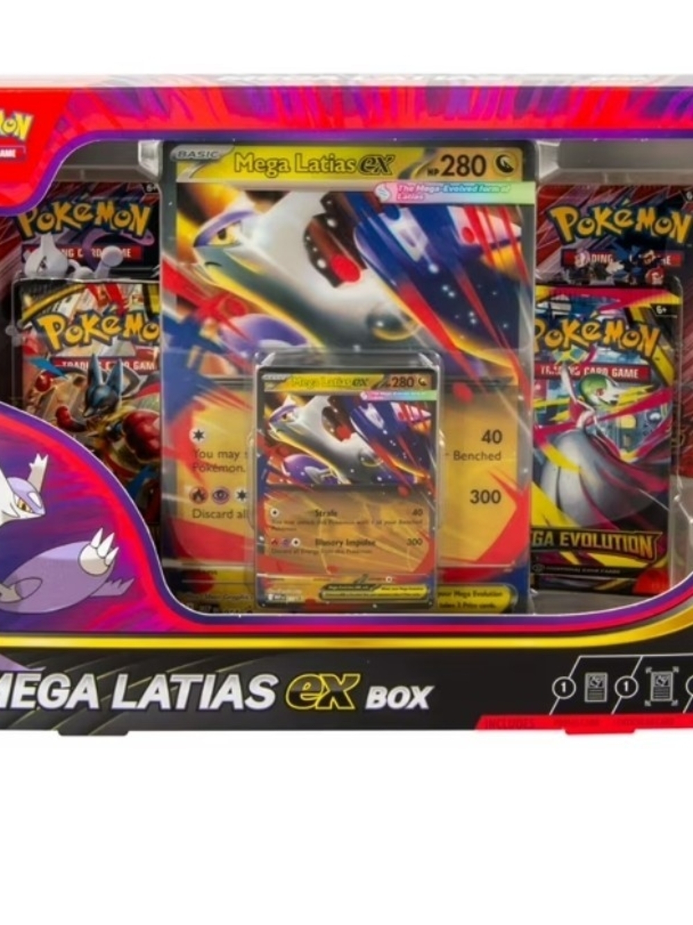 Pokémon TCG Mega Latias EX Box Mega Evolution + Promo English